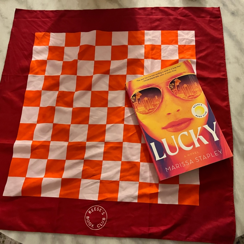 Reese book club Lucky & Scarf